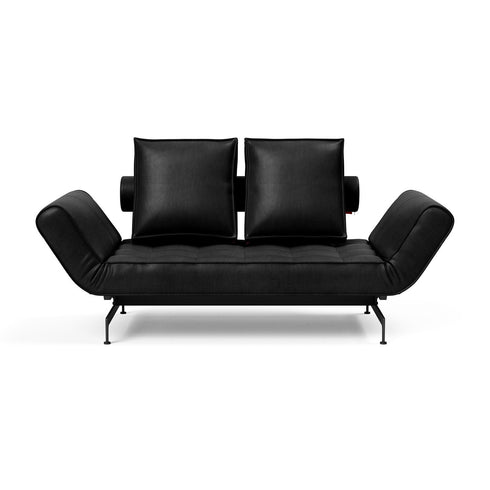 Ghia Laser Sofa Bed Fabric with leather / 210x93cm